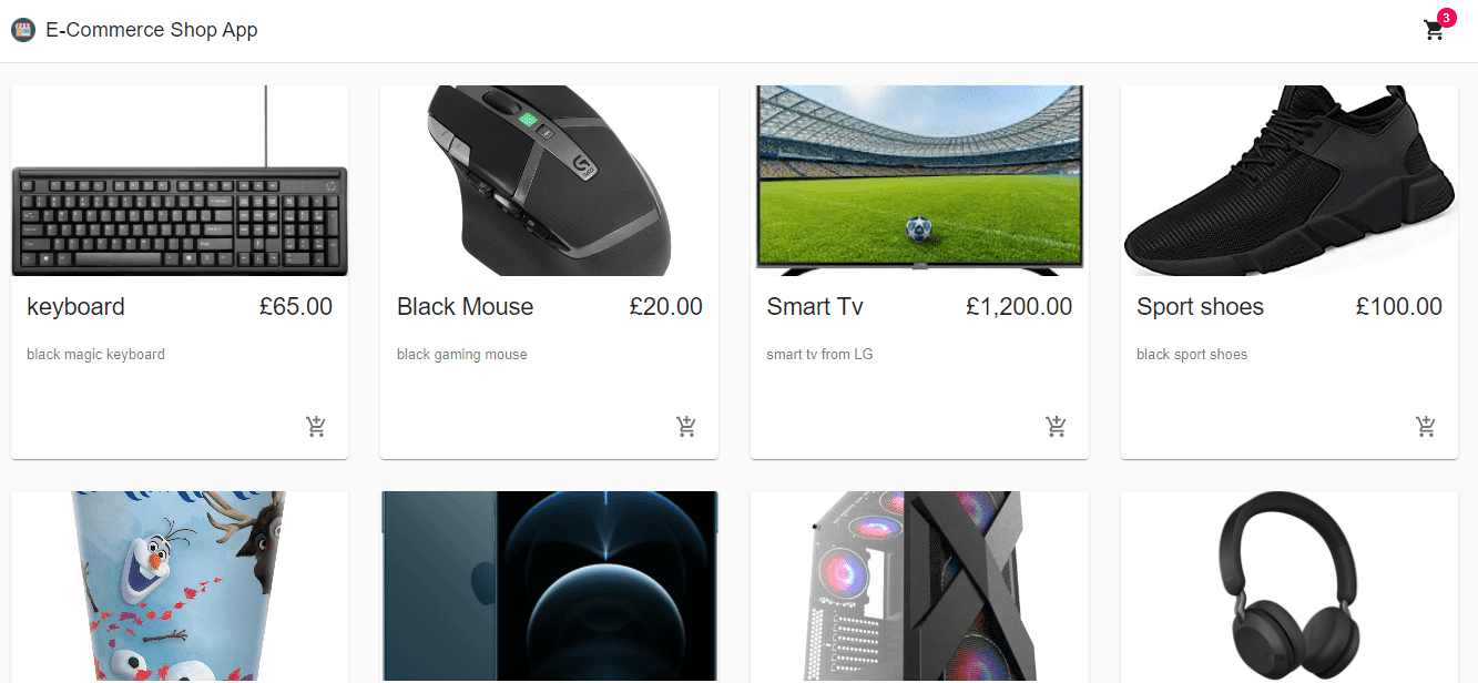E-Commerce Shop App